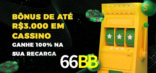 66BB melhor bônus de depósito